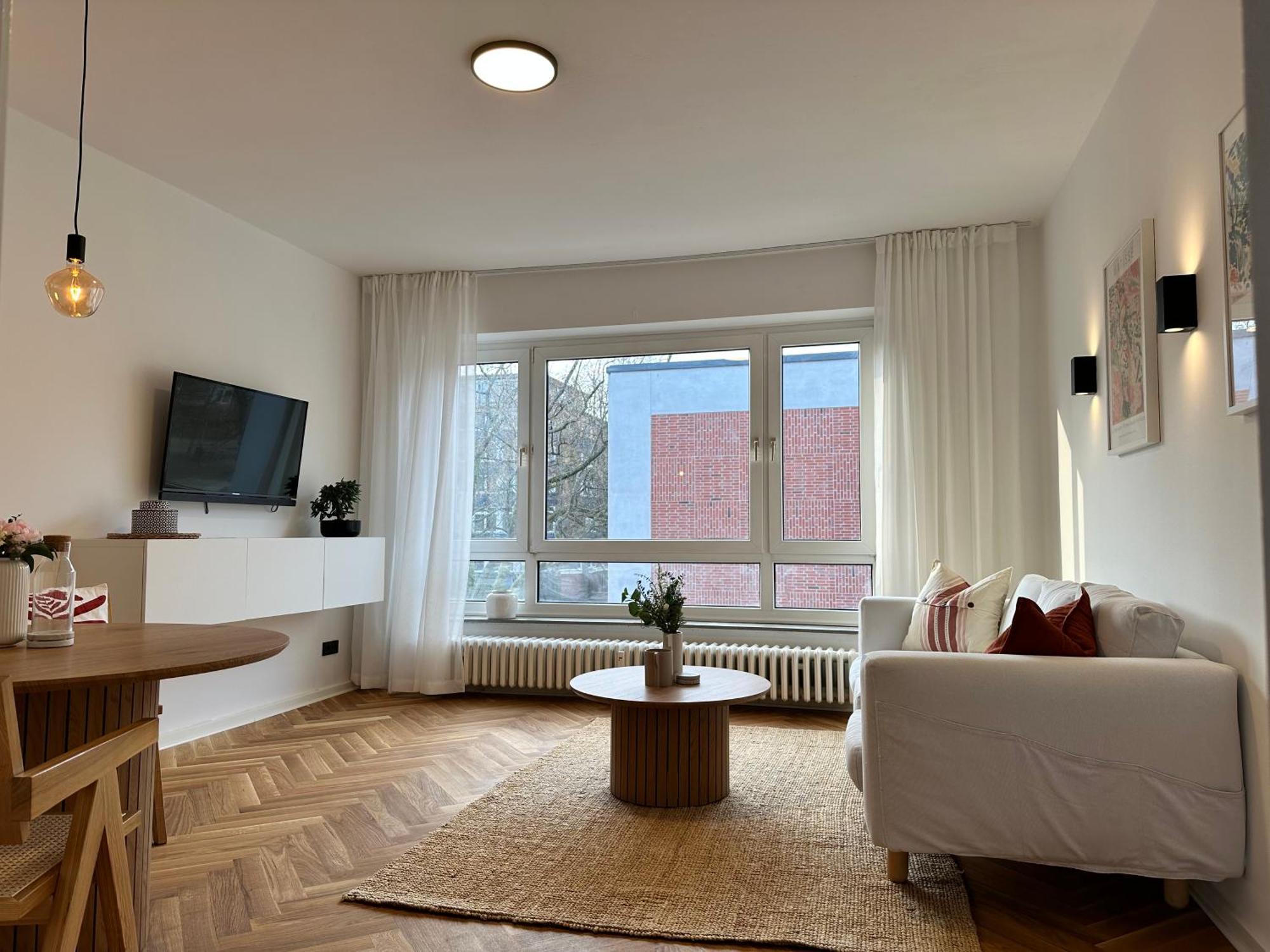 Exklusives City Apartment - Balkon - 24H Check-In Kiel Eksteriør bilde