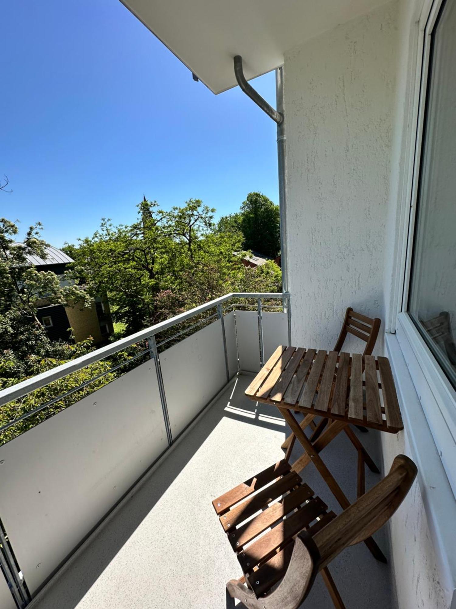 Exklusives City Apartment - Balkon - 24H Check-In Kiel Eksteriør bilde